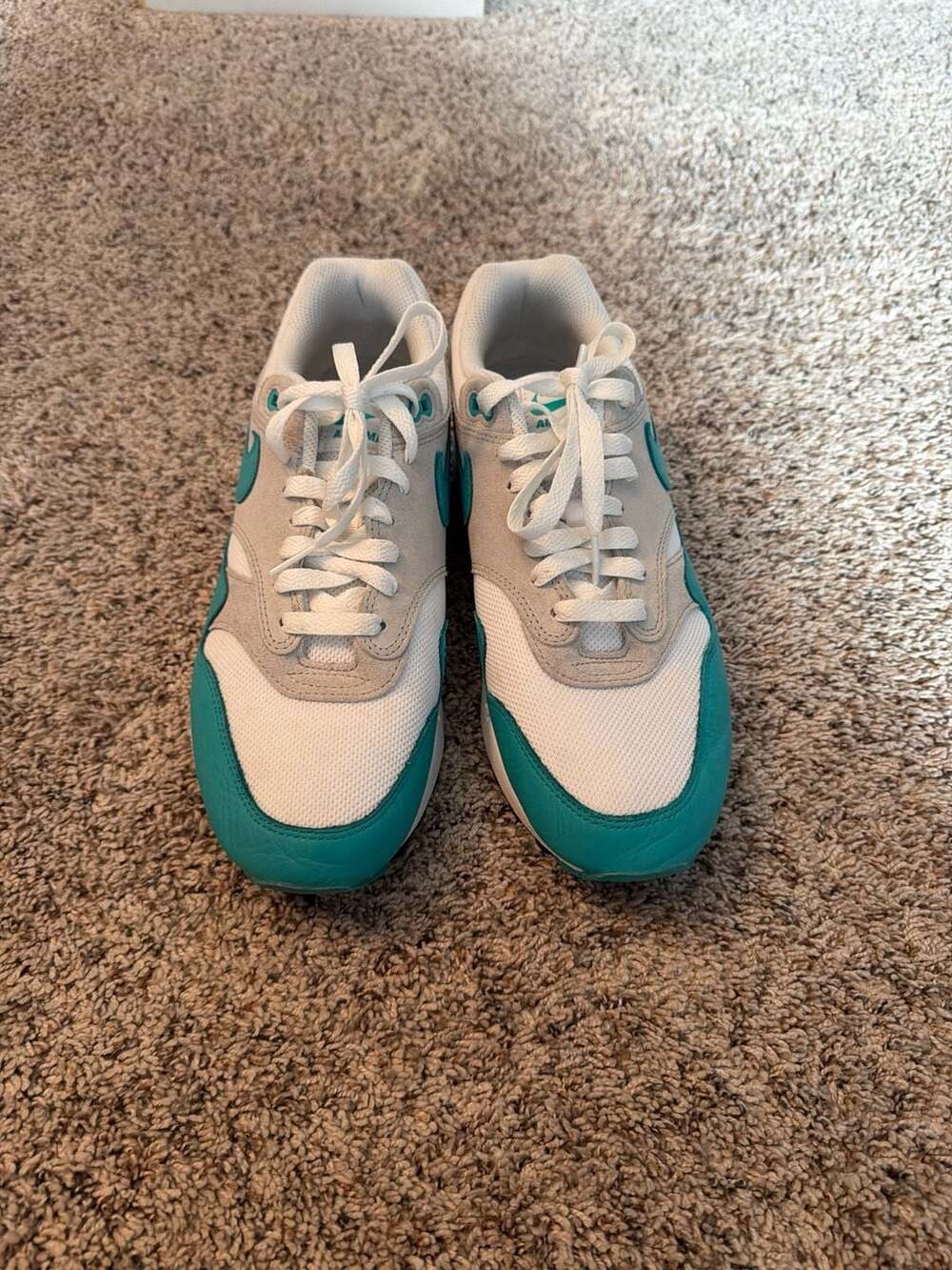 Nike Air Max 1 SC Neutral Grey and Clear Jade